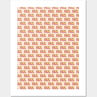 F Word Pattern Posters and Art